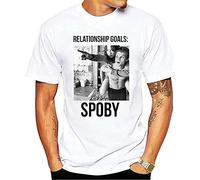 Tee Pretty Little Liars SPOBY T-Shirt Spencer Toby Relationship Goals White