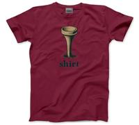 Tee Shirt Golf - Mens T-Shirt - Golfer Golfing Birthday Christmas 4XL Maroon