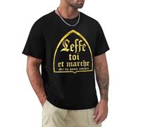 Tee Shirt Leffe TOI Et Marche Humouristique Cadeau Ideal T Shirt Black XL