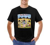 Tee Shirt New Unisex Talking Heads Little Creatures Album Cover Cotton T Shirt Black Size 4XL
