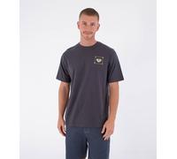 Hurley Printing Press Bolud Short Sleeve T-shirt Grey S Men