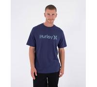 Hurley Printing Press Money Short Sleeve T-shirt Blue M Men