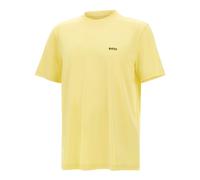 BOSS Stretch-cotton T-shirt with logo detail - Style Tee, 50506373 Light Yellow XXXL