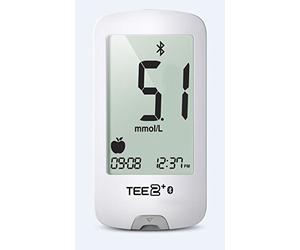 TEE2+ Blood Glucose Meter - Easy to use, Accurate, Stores 1000 Readings, Bluetooth Compatible