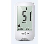 TEE2+ Blood Glucose Meter (finger prick) - easy to use, accurate, stores 1000 readings, bluetooth compatible