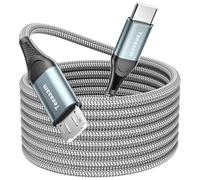 Teeaam USB C to Micro USB Cable 6M,USB Type C to Micro Cable Nylon Braided Android Charging Cord Dast Sync Compatible for Samsung Galaxy S7/S5/J3/5/J7,Huawei,HTC,LG.etc.