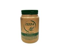 Teeba Tahina - Premium 100% Sesame Seed Paste | Authentic Saudi Made Tahini | Rich & Creamy Texture, All-Natural, No Additives - Perfect for Hummus, Dressings & Sauces 400g