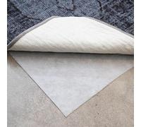 Teebaud 3' x 5' Non-Slip Rug Pad, Reversible Gripper, Non Skid Pads for Hardwood, Vinyl, Tile, Laminate Floors, Keep Area Rugs Secure, Natural Materials Safe for Indoor Flooring, ¼” Thick