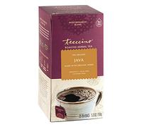 Teeccino Java Herbal Tea - Rich & Roasted Herbal Tea That’S Caffeine Free & Prebiotic for Natural Energy, 25 Tea Bags (25 Count (Pack of 1) )