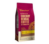 Teeccino Mocha Chicory Herbal Coffee Alternative, Caffeine Free, Acid Free, Coffee Substitute, Prebiotic, 11 Ounce