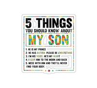 Teegarb Letter Blanket Sticker Decal Hilarious Autism Awareness Disorders Sympathy Motivational Hilarous Stickers for Laptop Car 3" × 3" / White