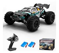 Teeggi Remote Control Cars 70km/h, 1:16 Brushless Motor High Speed Offroad Drift Racing RC Car, 4WD Off Road Race Buggy for Adults, 2 Batteries 16101Pro (Blue)