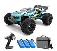 Teeggi SG116 MAX Remote Controlled Car for Adults with Carry Bag, 80 km/H 1/16 4WD Off Road Race Buggy, Brushless Motor, RC High Speed Offroad Drift Racing Car, 3 Batteries