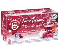 Teekanne Snow Dreams Flavoured Fruit Infusion Tea with Raspberry, Cream, Meringue, Hibiscus, Apple, Rosehip Seasonal Winter
