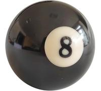 Teekerwang 2-1/4" Regulation Size Billiard #8 Pool Ball Replacement Set (#8)