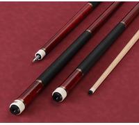 Teekerwang Wine Red, Gray, Classic Canadian Maple Pool Cue Stick, Cow Leather Wrap, 58" 19 20oz 12.5mm Tip, Pro Billiard Cue,for Adults/Beginner/Pro Player. (Wine Red(only cue) Cowhide Wrap)