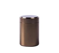 TEEKU Canisters Sugar Coffee Storage Tea Jars Tins Pots Kitchen Containers Kitchen，Dining & Bar Clear Canister (coffee gold, One Size)