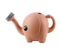 TEEKU Small Elephant Watering Can Blue Pink Cartoon Children Watering Can 1.5 Liters 2.5 Liters Watering Pot Gardening Tool Shower Japanese Cleaning Gadgets (A, One Size)