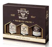 Teeling Irish Whiskey Trinity Miniature Gift Pack 3x5cl 46% ABV NEW