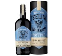 Teeling Single Pot Still Irish Whiskey with Gift Box, 46% ABV, 70cl / 700ml, Matured in American Virgin Oak, Ex-Bourbon and Ex-Sherry Casks