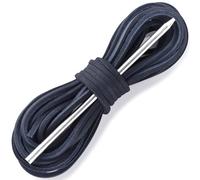 TeeLiy Leather Shoe Lacing Kit, Midnight Blue, 47"