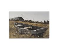 Teel's Island By Andrew Wyeth Paintings Art Posters Wall Art Canvas Aesthetic Music And Movie Decoration Living Room Bedroom 08x12inch(20x30cm) Unframe-style
