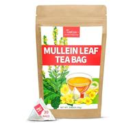 TeeLux Mullein Leaf Tea Bags 30 Count, Pure Mullein Leaves, Healthy Herb, Caffeine Free, Natural Herbal Tea, Good for Overall Health