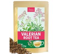 TeeLux Valerian Root Tea Loose Leaf 100g, Vegan, Dried, Pure Natural Valerian Roots, Relaxation, Caffeine Free Herbal Tea
