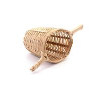 Teemando® Tea Strainer "Duo" Bamboo with 2 Handles Diameter Approx. 5.5 cm = 2 Pieces