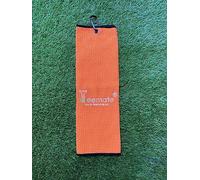 Teemate Tri - Fold Waffle Golf Towel (ORANGE)
