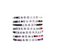 Teemotutu Stray Stay Bracelet-SKZ Inspired Friendship Bracelets KPOP-Stray Merch Gifts for Fans' Birthdays Concert Outfits, One Size, polymer clay, on