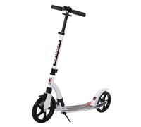Teen/Adults Aluminium Folding Kick Scooter w/ Shock Mitigation System White