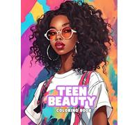Teen Beauty coloring book Ages 14-18