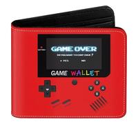 Teen Boys Cool Wallet Funny Leather Wallets Credit Id Card Cash Holder Black Rfid Blocking Zipper Cute Kawaii Aesthetic Wallets With Coin Pocket Id Window For Teen Boy Male Youth Guys Men Teenager,