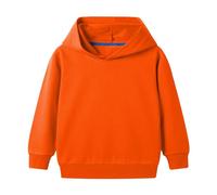 Teen Boys Girls Pink Cute Hoodie School Preppy Casual Lightweight Pullover Hooded Sweatshirts Cotton Soft Oversized Plain Long Sleeve Tops Kids Fall Sport Sweatshirts (Orange, 18-24 Months)