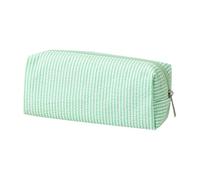 Teen Girl Pencil Case Cute Large Capacity Fashion Simple Pencil Pouch Aesthetic Stripe Pen Bag with Practical Smooth Zipper Small Portable Cosmetic Organizer Stationery Pouch for School and Office (C)