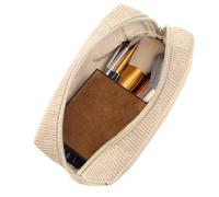 Teen Girl Pencil Case | School Pencil Case Corduroy Stationery Pouch - Pen Bag Stationery Holder for Marker Classroom School Office Women Girls Teacher College Student
