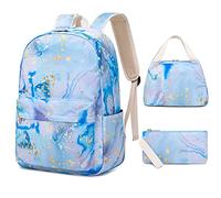 Teen Girls Cute Backpack with Lunch Bag Pencil Bag Set Travel Laptop Backpack He Is Also Back To School Backpacks