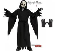 Teen Kids Ghost Face® Classic & Aged Costumes Fun World Halloween Fancy Dress