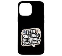 Teen Siblings The Original Conspiracy - Family Joke Case for iPhone 13 Pro Max