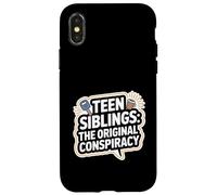 Teen Siblings The Original Conspiracy - Family Joke Case for iPhone X/XS