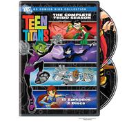 TEEN TITANS - COMPLETE SEASON 3 - DVD - UK Compatible - New & sealed