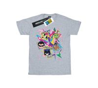 Teen Titans Go 80s Icons T-Shirt DC Comics Grey XXXL