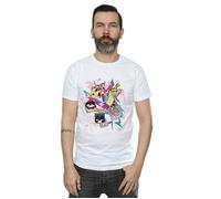 Teen Titans Go 80s Icons T-Shirt DC Comics White XXL
