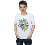 Teen Titans Go Candy Mania T-Shirt DC Comics White 7-8 Years