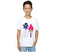 Teen Titans Go Night T-Shirt DC Comics White 12-13 Years