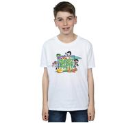 Teen Titans Go Sweet Tooth T-Shirt DC Comics White 5-6 Years