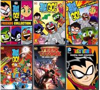 Teen Titans: Ultimate DVD Collection - Teen Titans Go! The Complete First Season / Teen Titans Go! and Friends Collection / Teen Titans Go! Season 2, Part 2 / Robin & Friends / The Judas Contract
