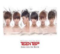 TEEN TOP - TEEN TOP [COME INTO THE WORLD] 1st Single Album CD+Photobook+TRACKING NUMBER K-POP SEALED