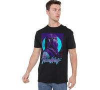 Teen Wolf Headphone Wolf Unisex T Shirt, Black, Medium